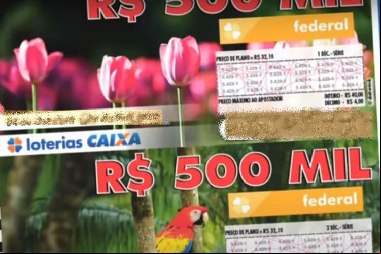 Loteria Federal 5971: resultado de hoje, quarta-feira, 04 de junho de 2025 (04/06/25); prêmio de mais de R$ 500 mil