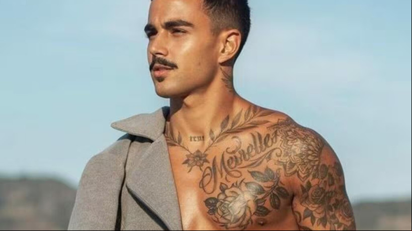 Yuri Meirelles, empresário e modelo carioca, participou do videoclipe de