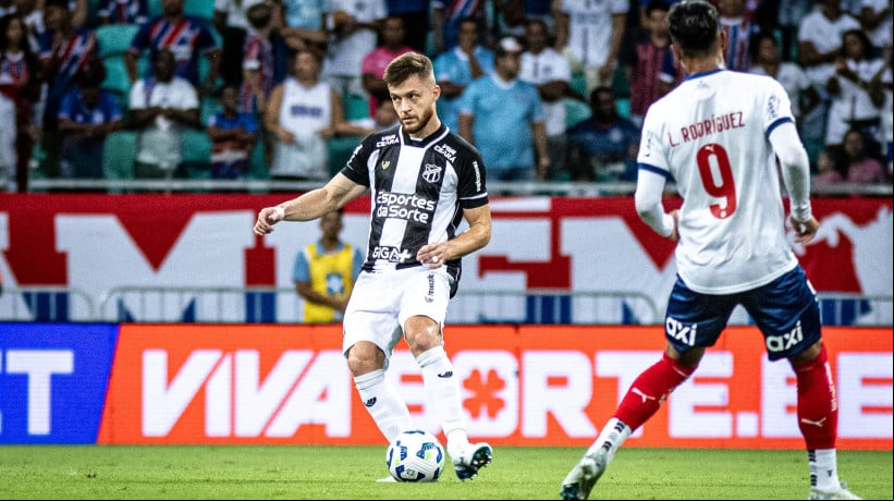 Willian Machado, zagueiro do Ceará, vem sendo um dos destaques do Vovô no ano 