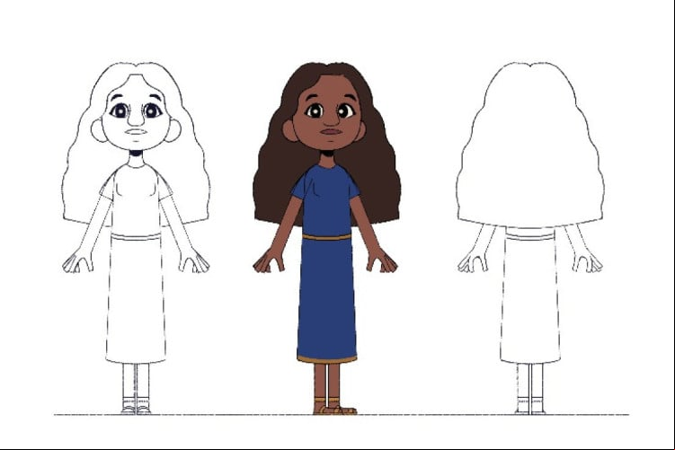Designe dos personagens do filme 'Um natal no Sertão' Designe dos personagens do filme 'Um natal no Sertão'