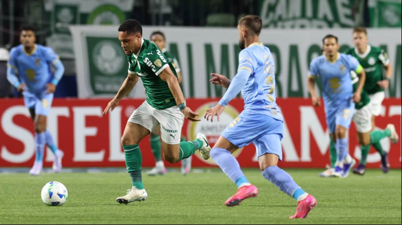 O Palmeiras enfrenta o Sporting Crystal pela Copa Libertadores 