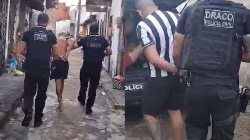 Fase 3 da Operação Nocaute foi realizada pela Polícia Civil na comunidade do Sossego, no bairro Quintino Cunha, em Fortaleza