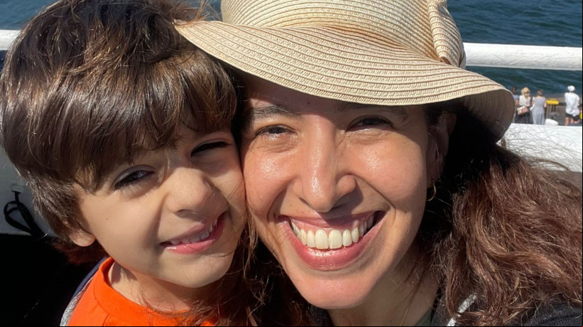 Silvana e Leonardo voltavam de uma eio quando foram atingidos por um Ã´nibus, que invadiu a calÃ§ada
 
