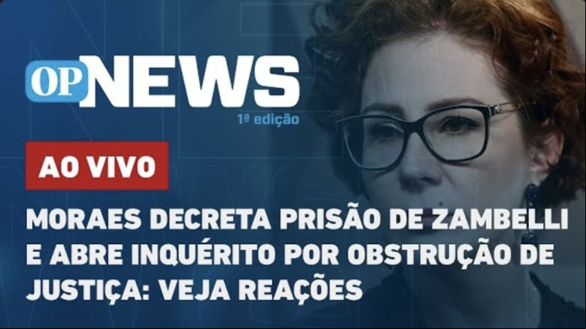 Moraes decreta prisão de Zambelli e abre inquérito por obstrução de Justiça: veja reações
